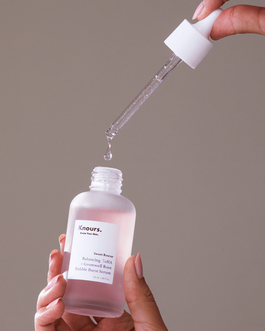 Balancing 5xHA + Gromwell Root Bubble Burst Serum