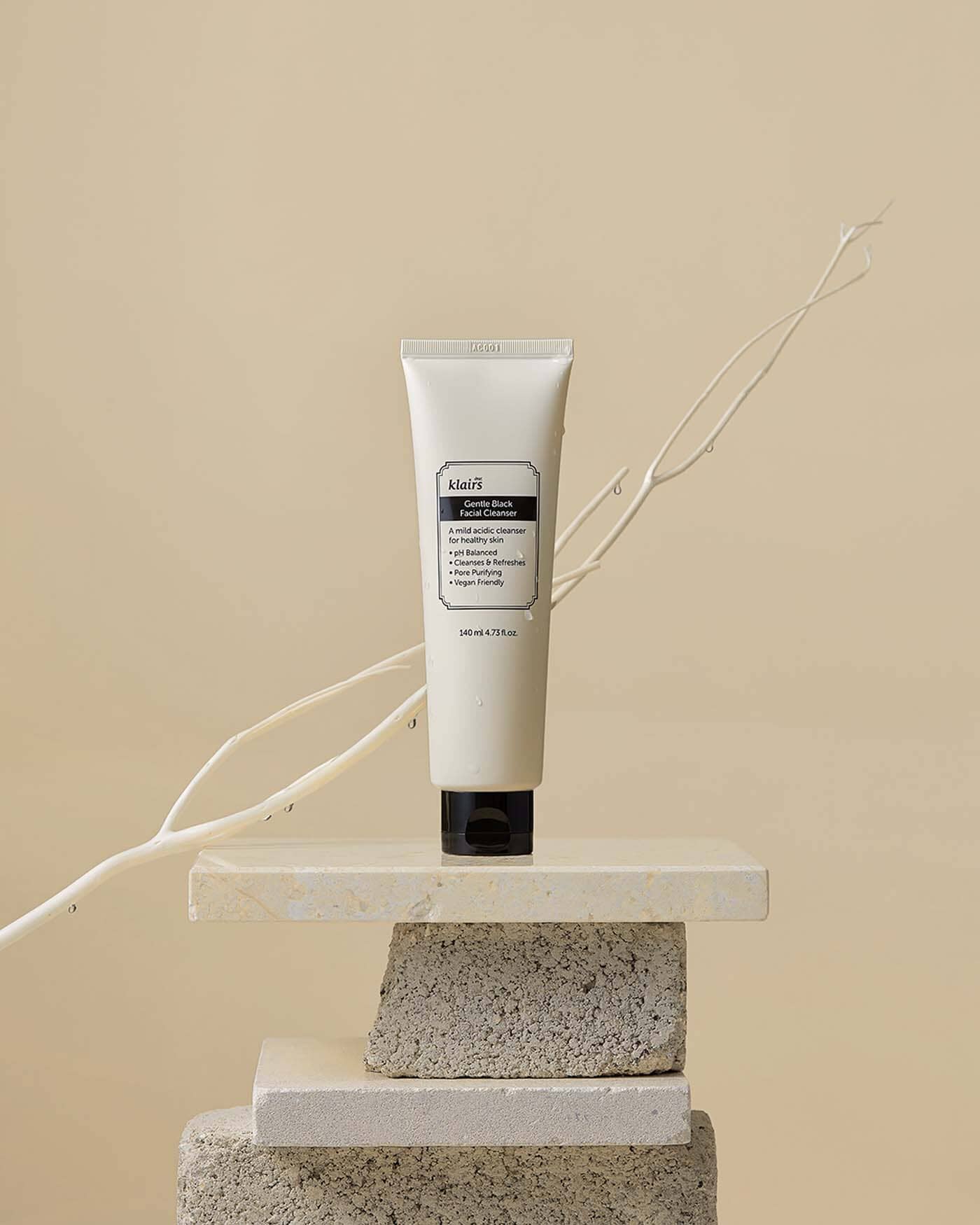 Gentle Black Facial Cleanser