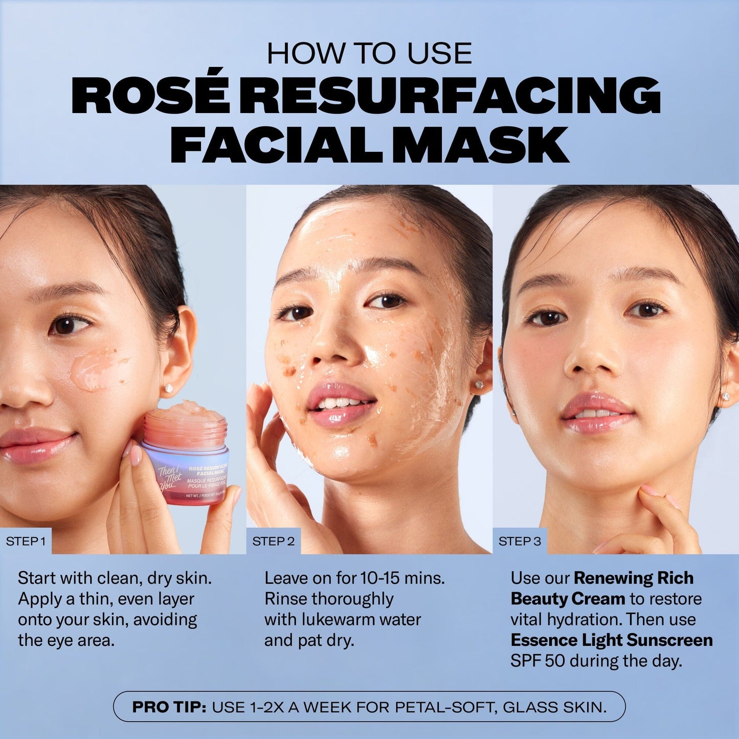 Rosé Resurfacing Facial Mask