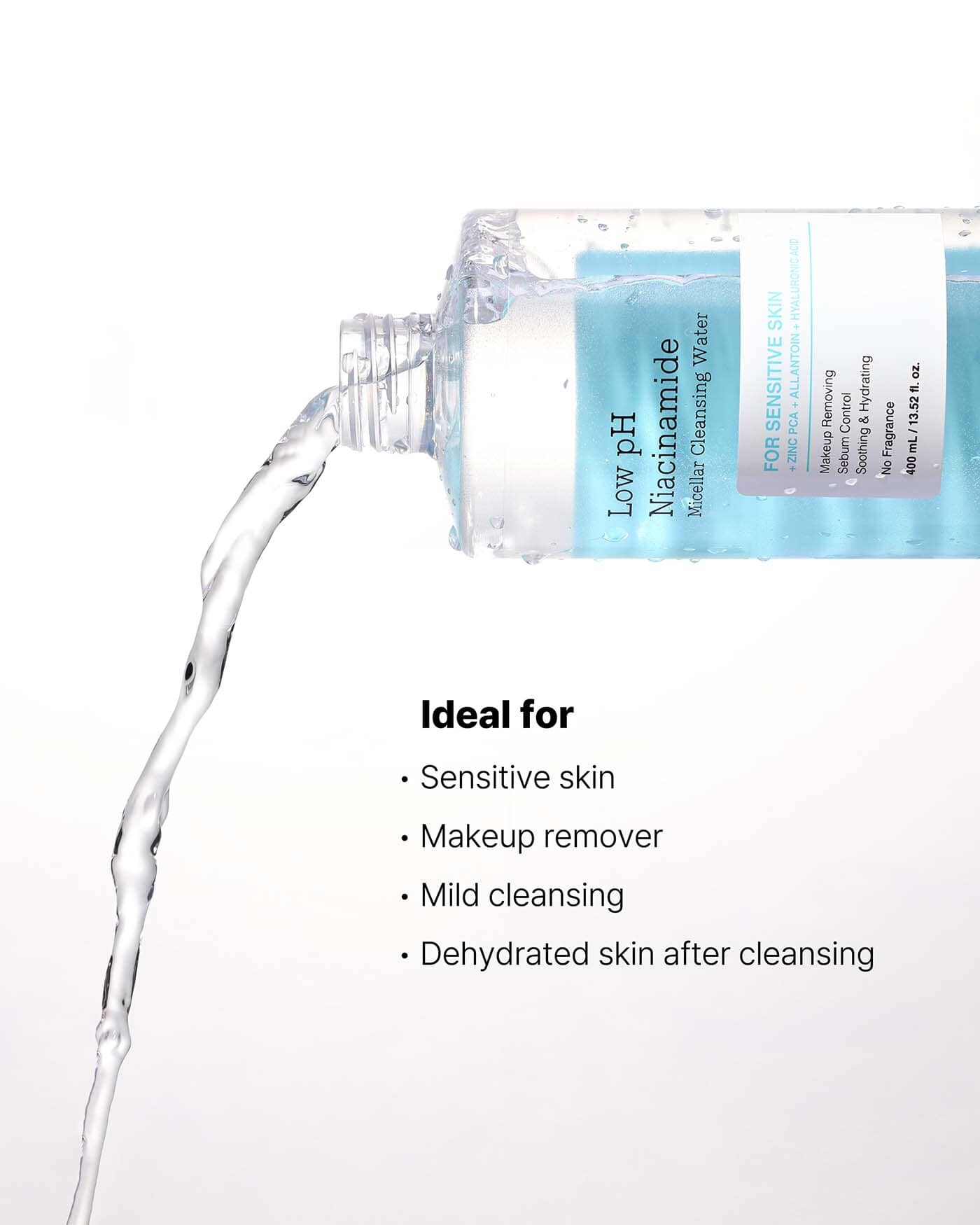 Low pH Niacinamide Micellar Cleansing Water