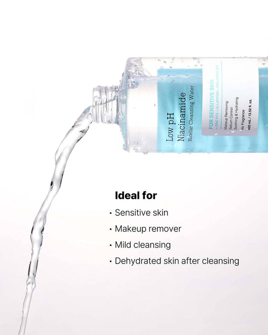 Low pH Niacinamide Micellar Cleansing Water