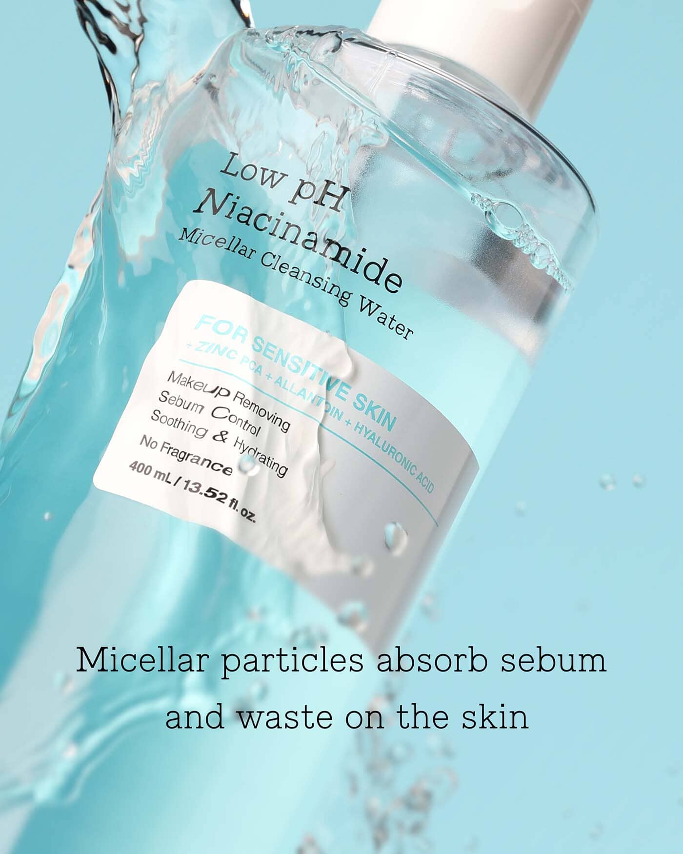 Low pH Niacinamide Micellar Cleansing Water