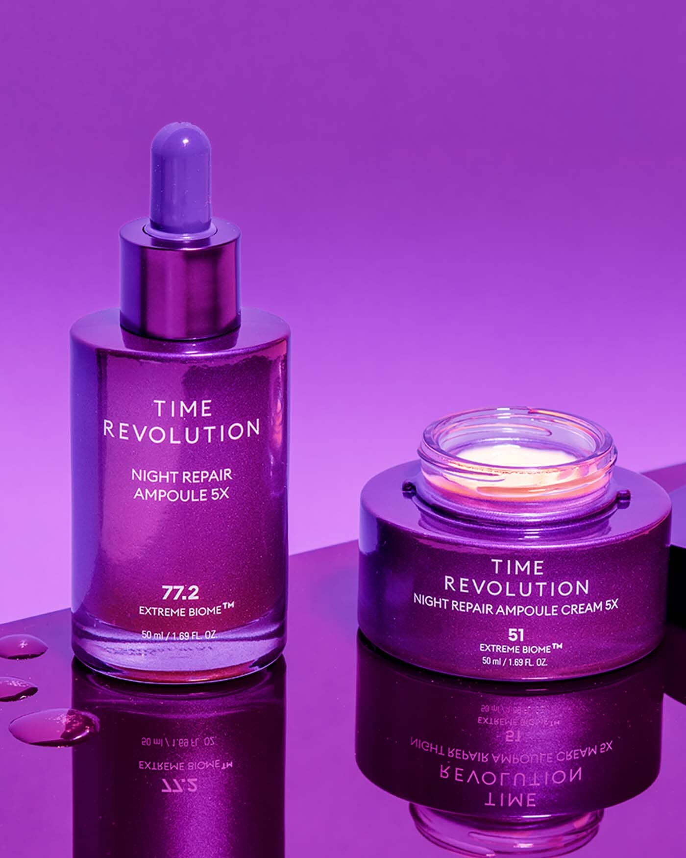 Time Revolution Night Repair Ampoule Cream 5X