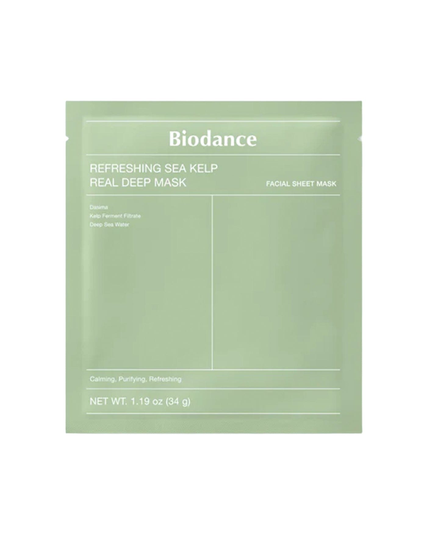 Refreshing Sea Kelp Real Deep Mask (4 Pack)