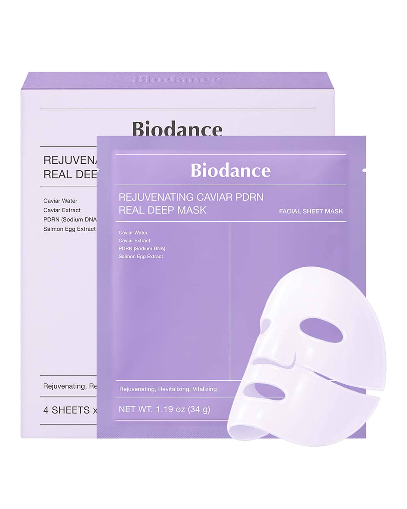 Rejuvenating Caviar PDRN Real Deep Mask