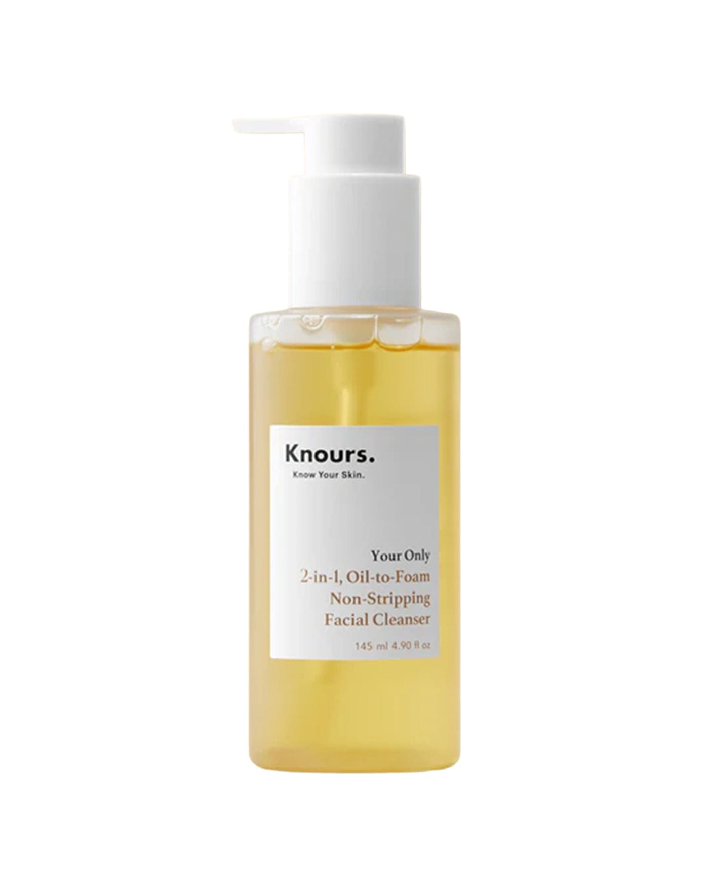 2-in-1, Oil-to-Foam Non-Stripping Facial Cleanser