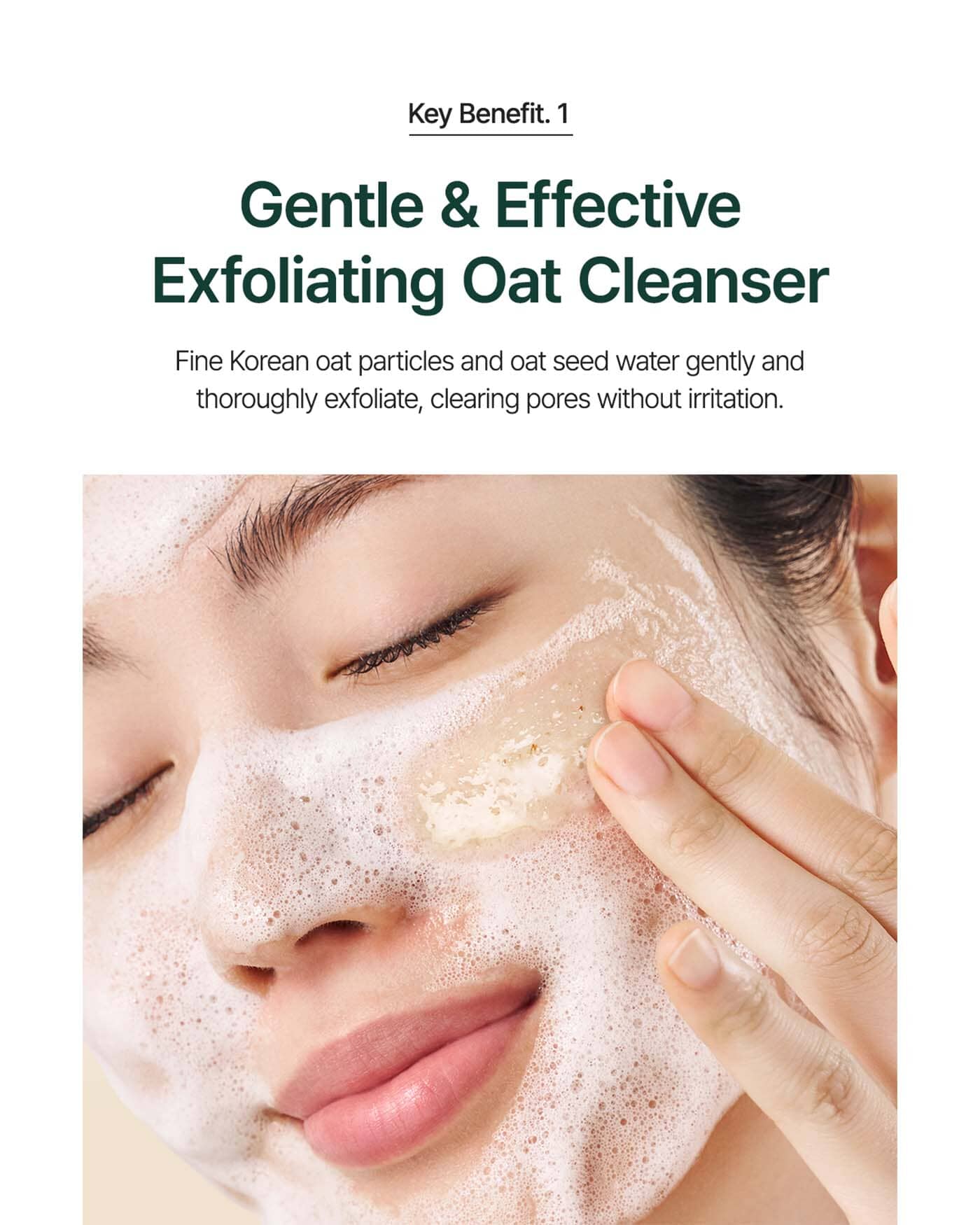 Oat-in Gentle Exfoliating Face Cleanser