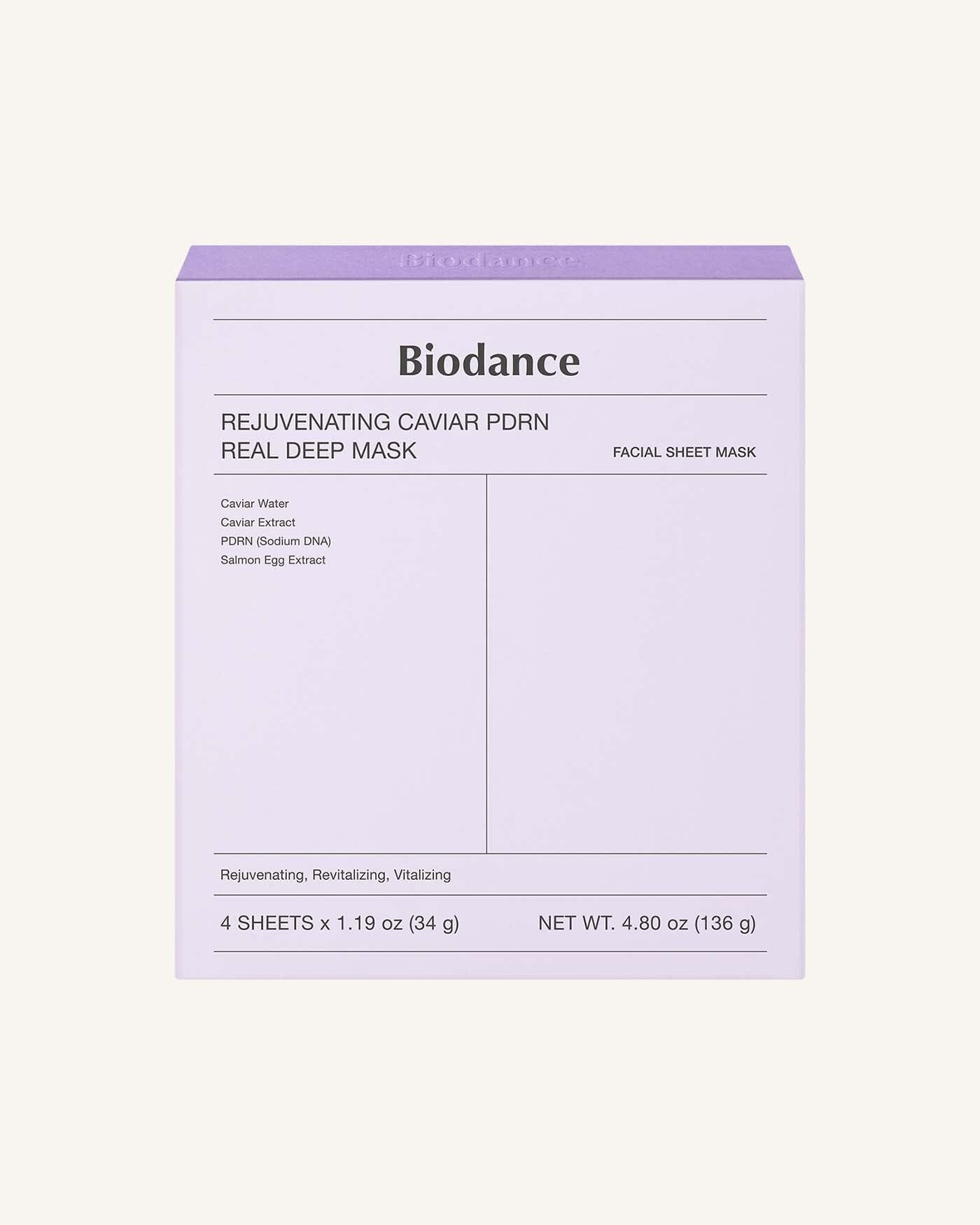 Rejuvenating Caviar PDRN Real Deep Mask