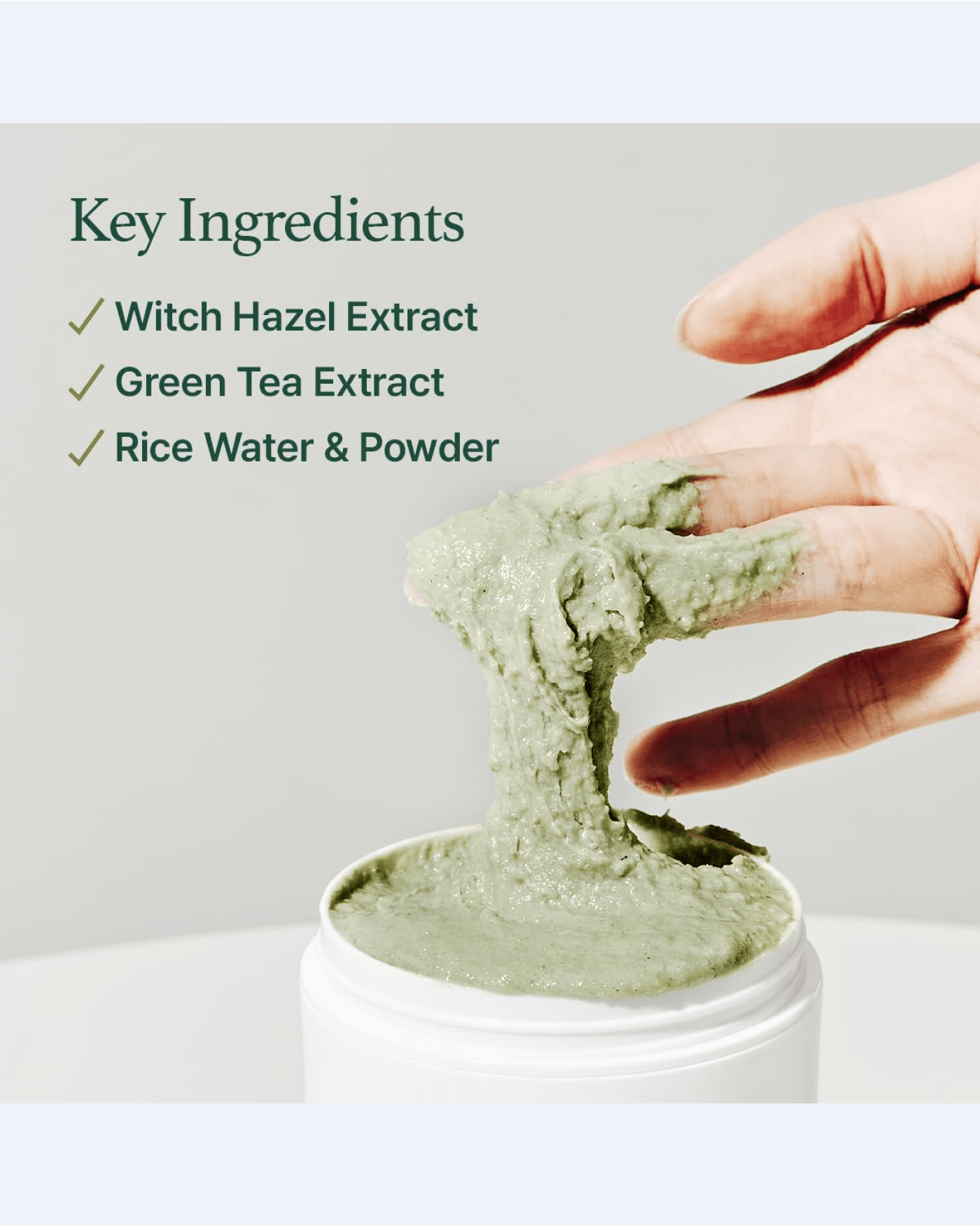 Fresh Green Rice Mochi Cleanser