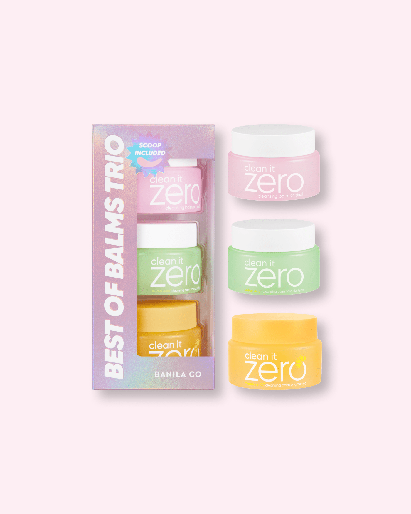 Clean it Zero Best of Balms Trio