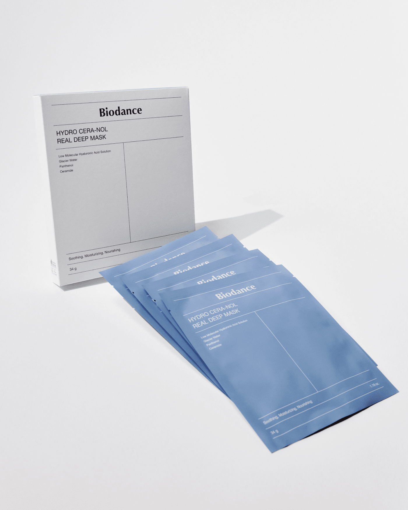 Hydro Cera-nol Real Deep Mask (4 Pack)