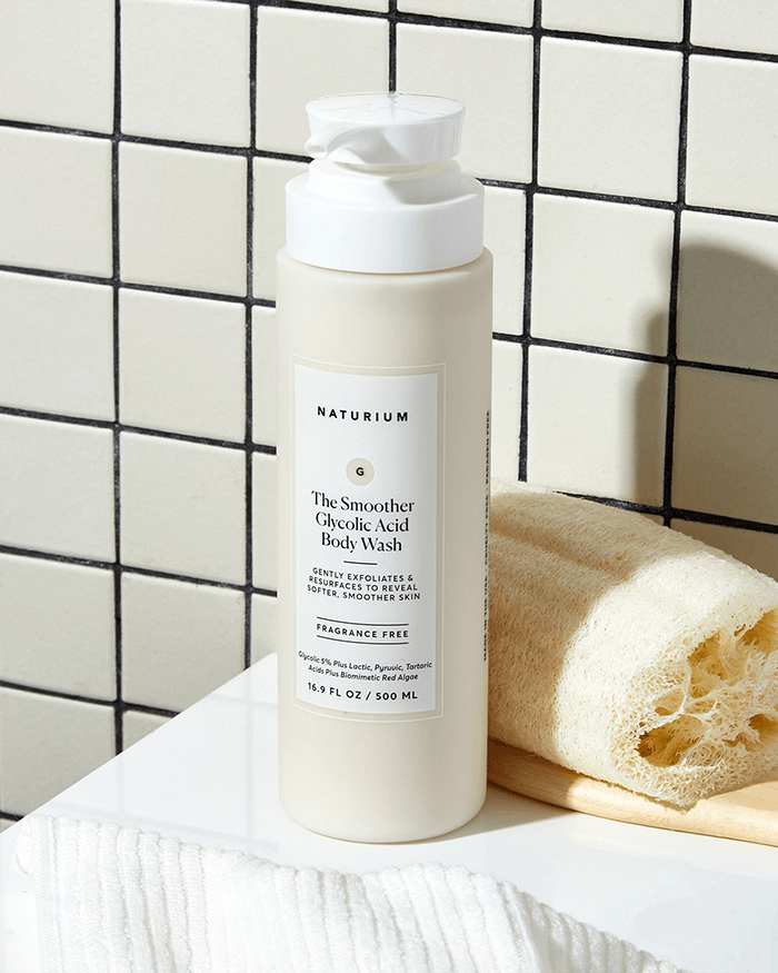 The Smoother Glycolic Acid Exfoliating Body Wash