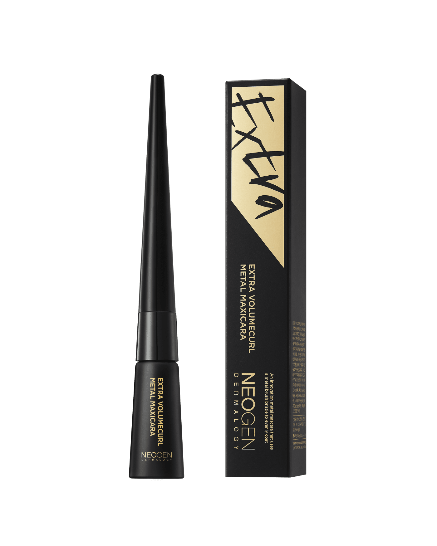 Dermalogy Extra Volumecurl Metal Maxicara - Black