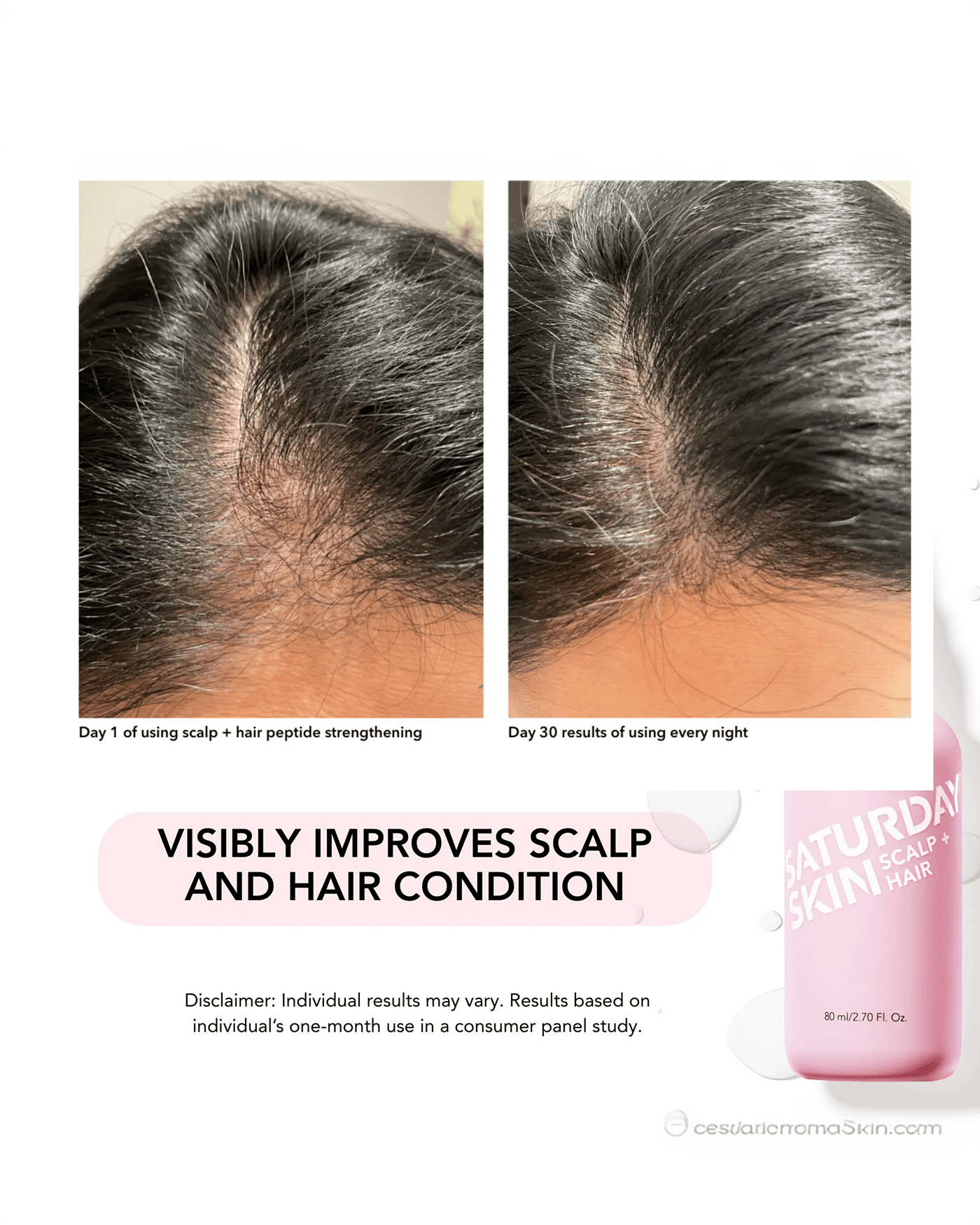 Scalp + Hair Strengthening Peptide Treatment
