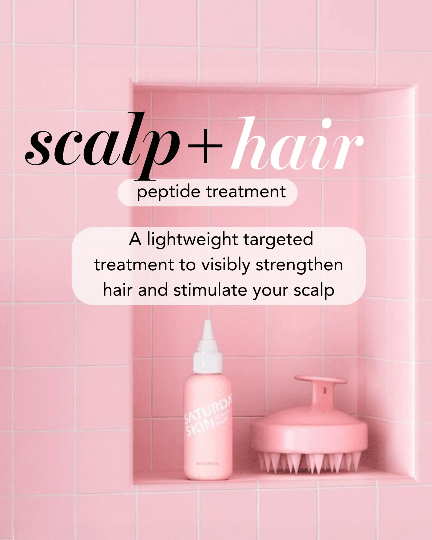 Scalp + Hair Strengthening Peptide Treatment