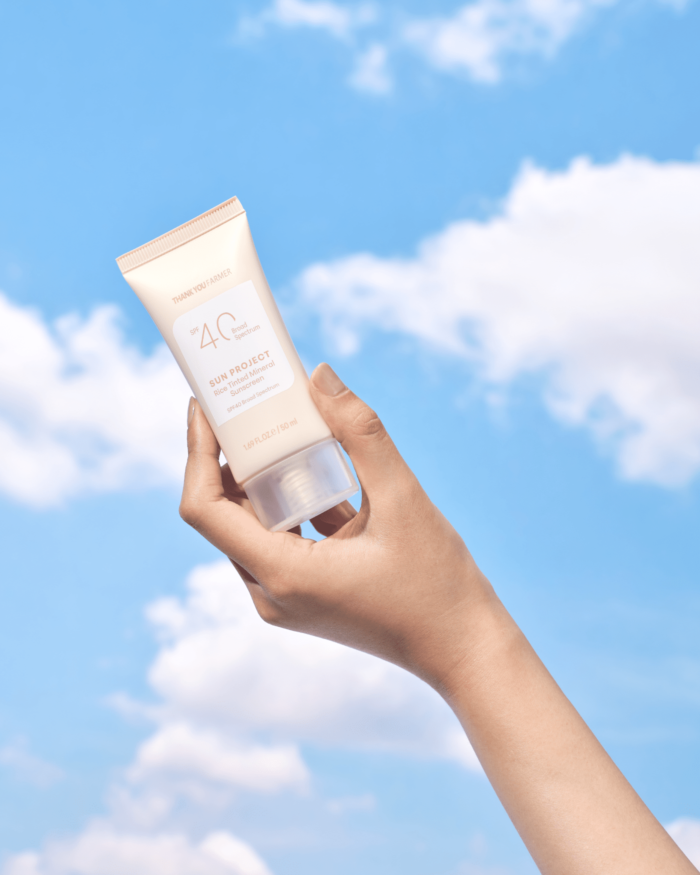 Sun Project Rice Tinted Mineral Sunscreen SPF 40 Broad Spectrum