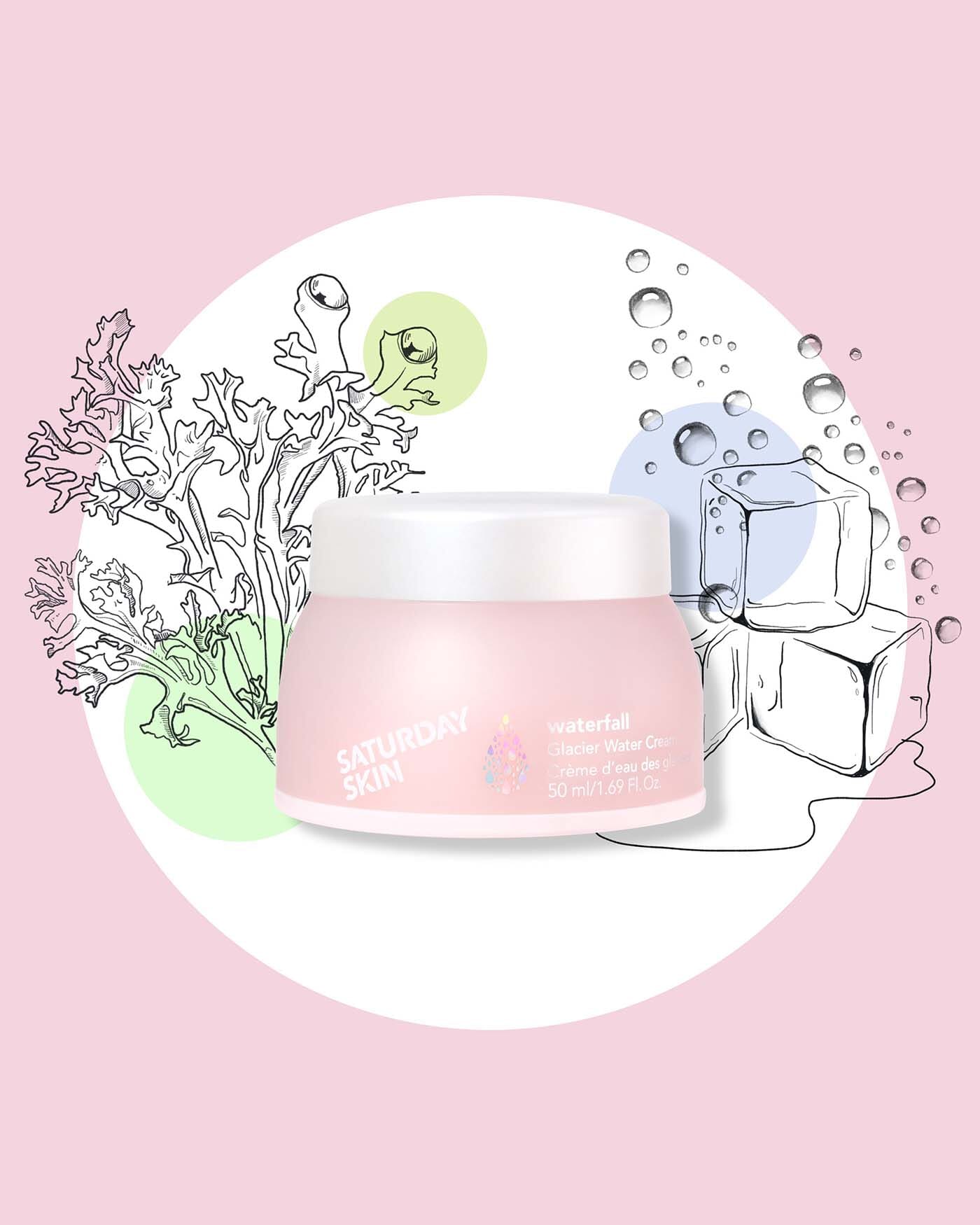 Waterfall Glacier Water Cream