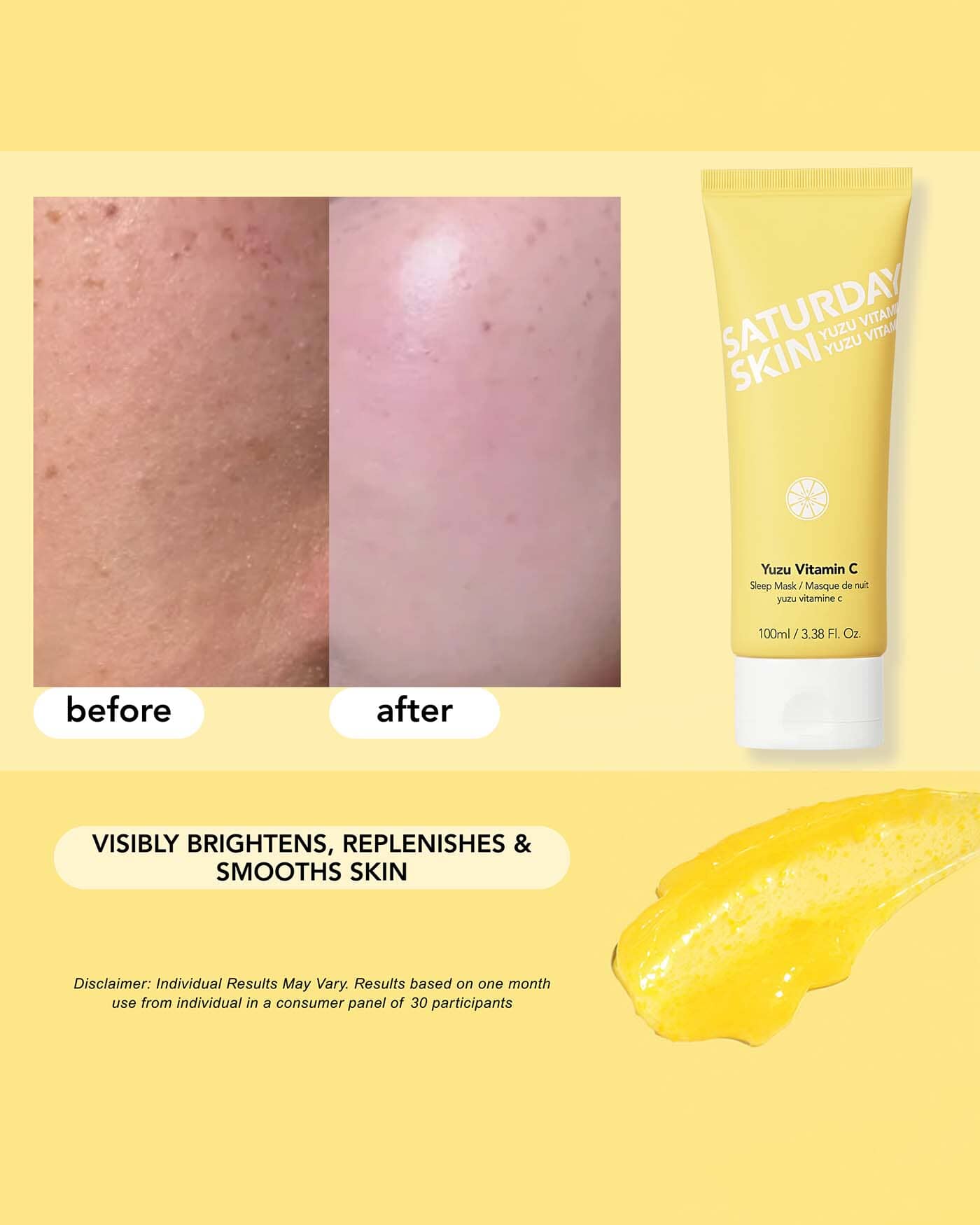 Yuzu Vitamin C Sleep Mask