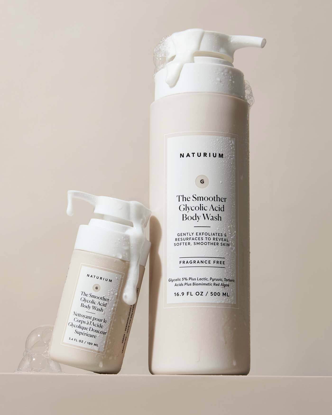 The Smoother Glycolic Acid Exfoliating Body Wash